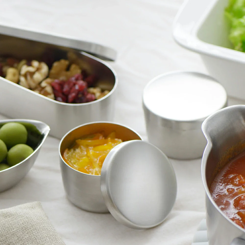 and Series Stainless Round Container - Image 4