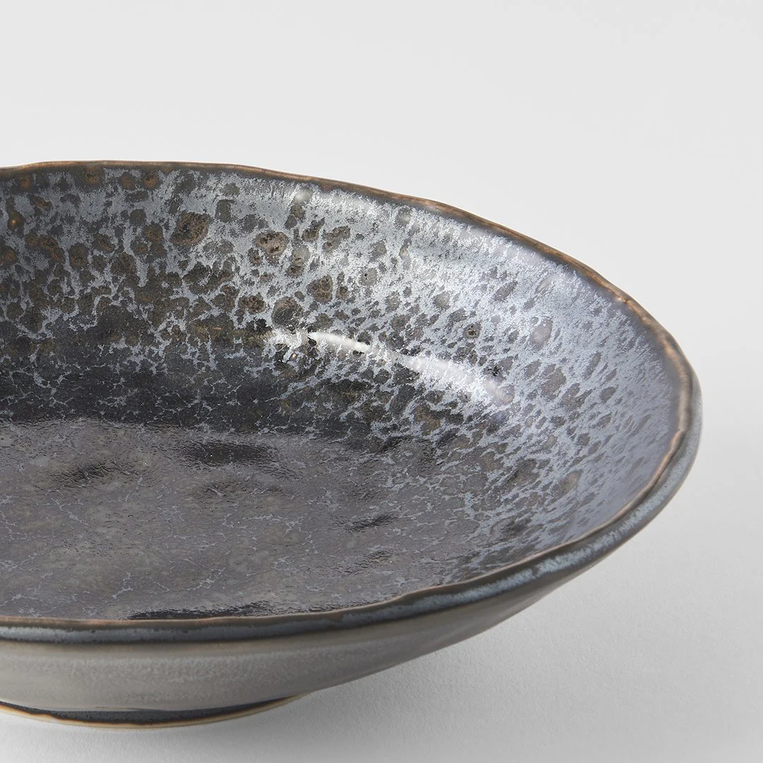 Black Pearl shallow open bowl 24cm - Image 3
