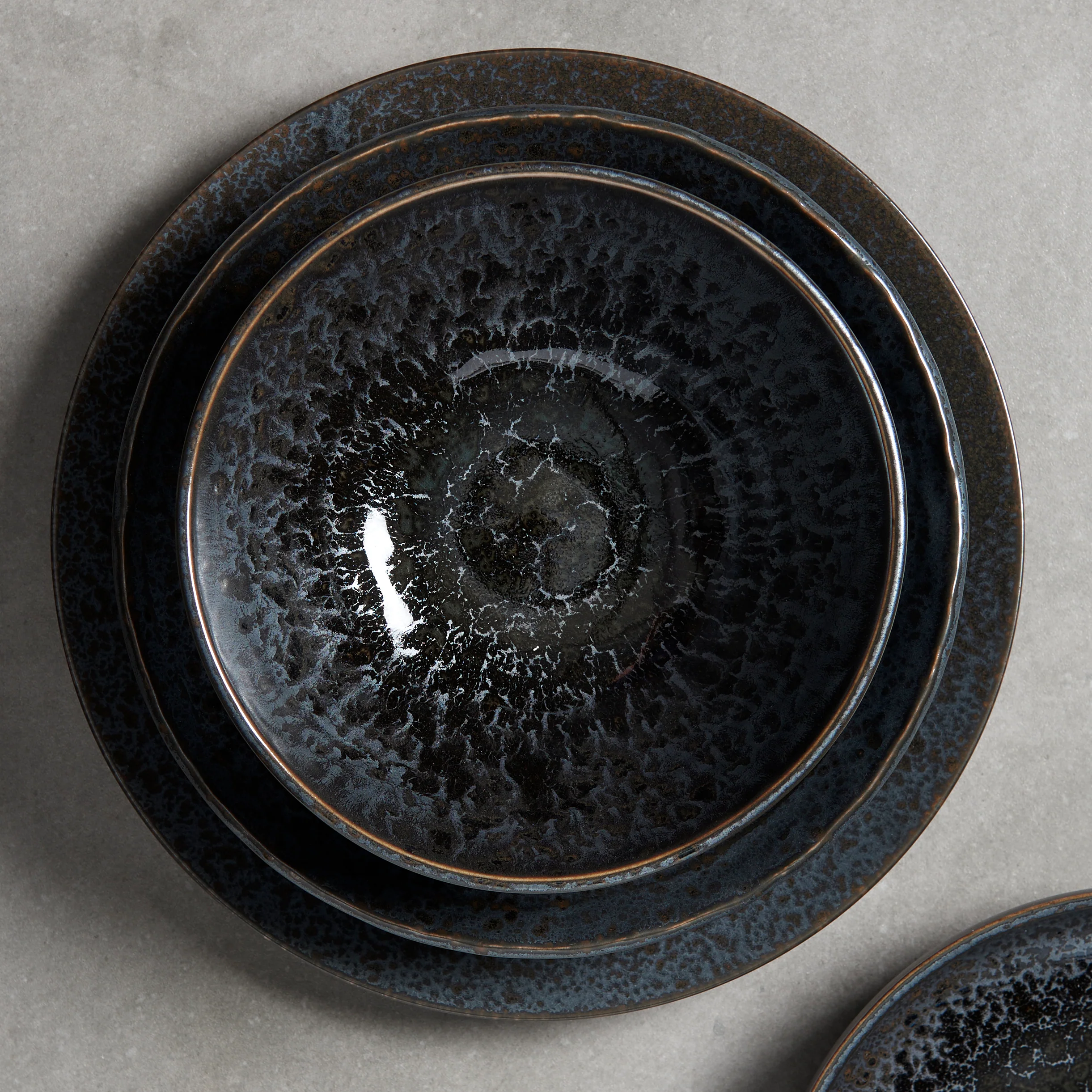 Black Pearl tapas plate 17cm - Image 8