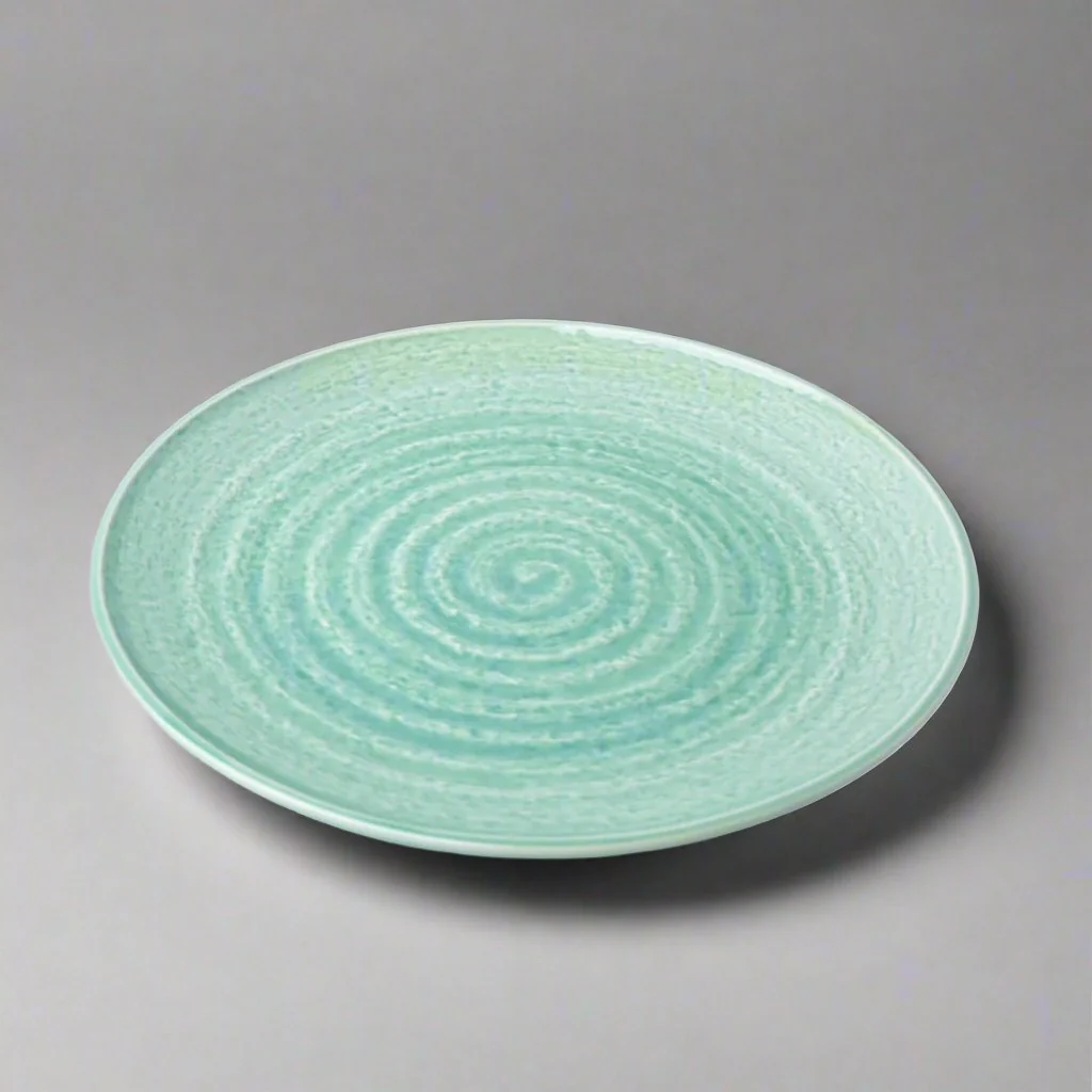 Celadon Serving Plate Round 30cm - Image 2