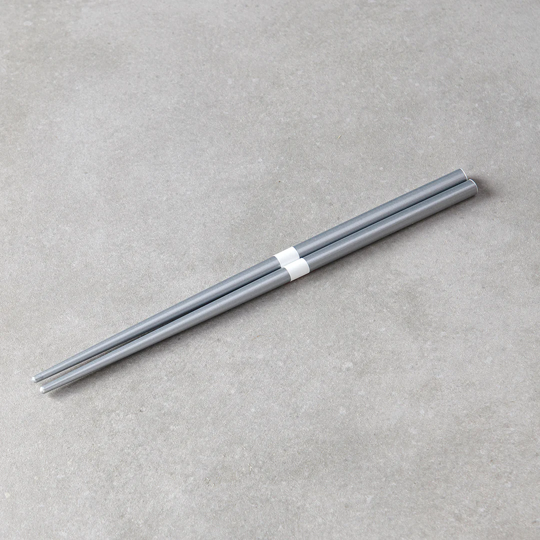 Silver & White Chopsticks 23cm