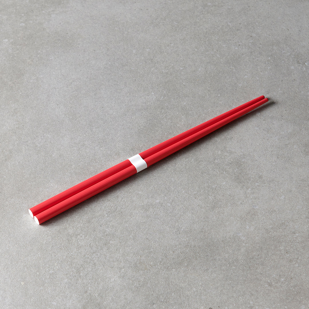 Watermelon Red & White Chopsticks 23cm - Image 2