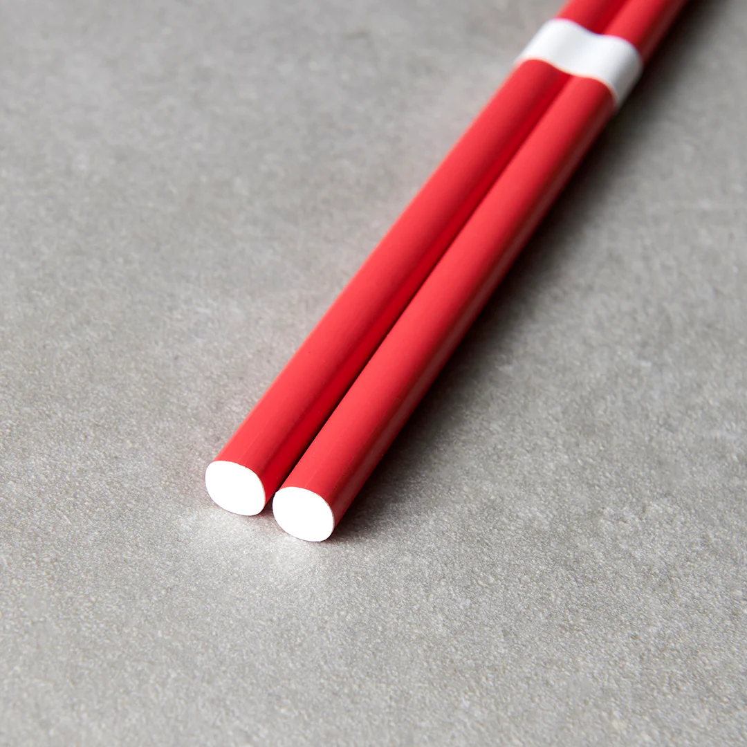 Watermelon Red & White Chopsticks 23cm - Image 4