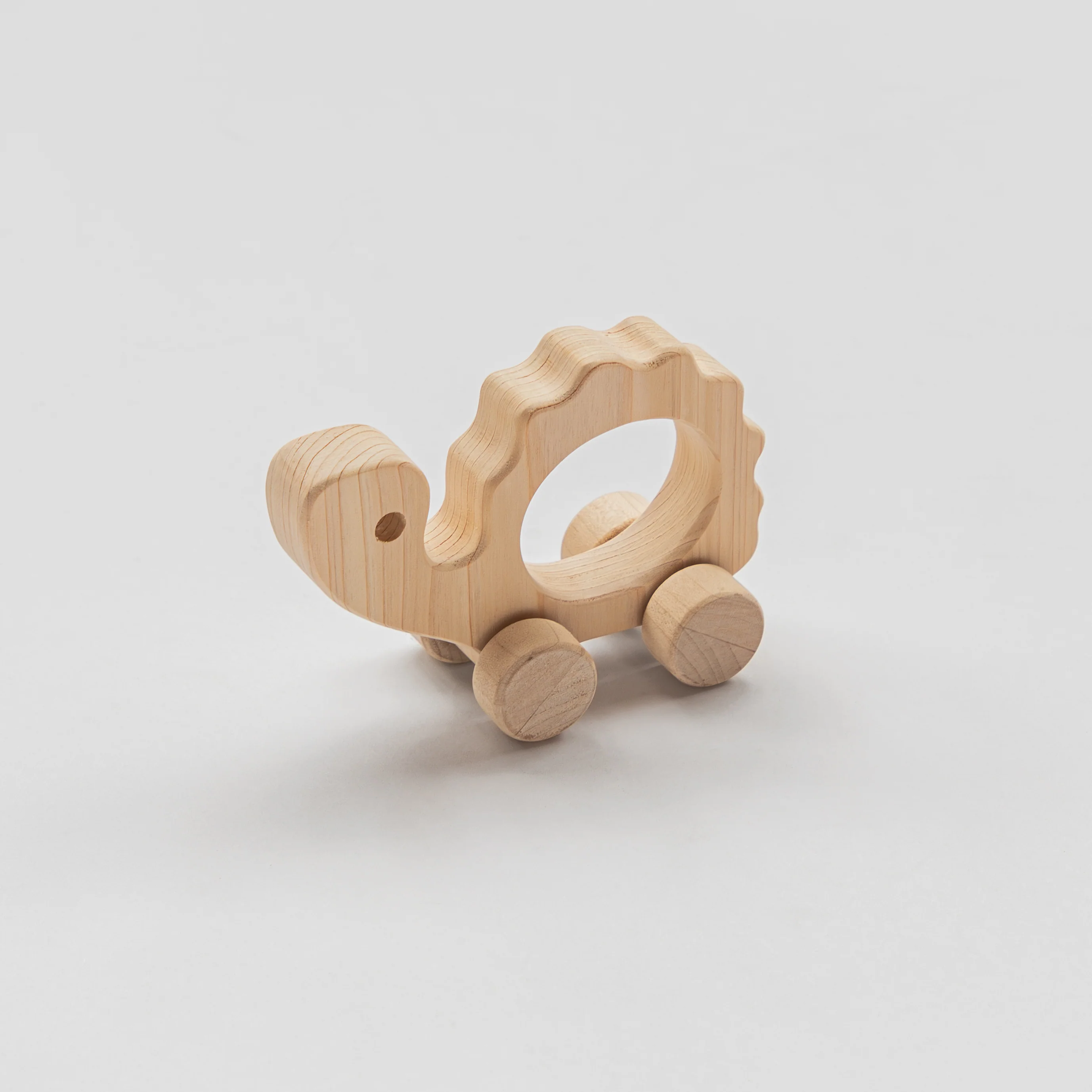 Cocomo Hinoki Wooden Animal Car Toy - Turtle - Image 2