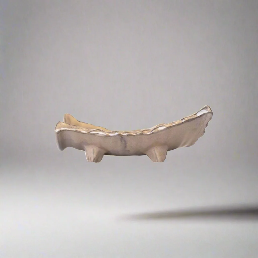 Swept Side Sushi Plate Dune Glaze 26cm - Image 3