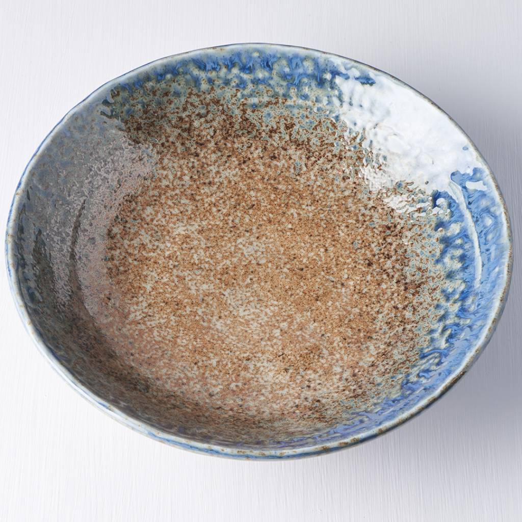 Earth & Sky medium shallow open bowl 24cm