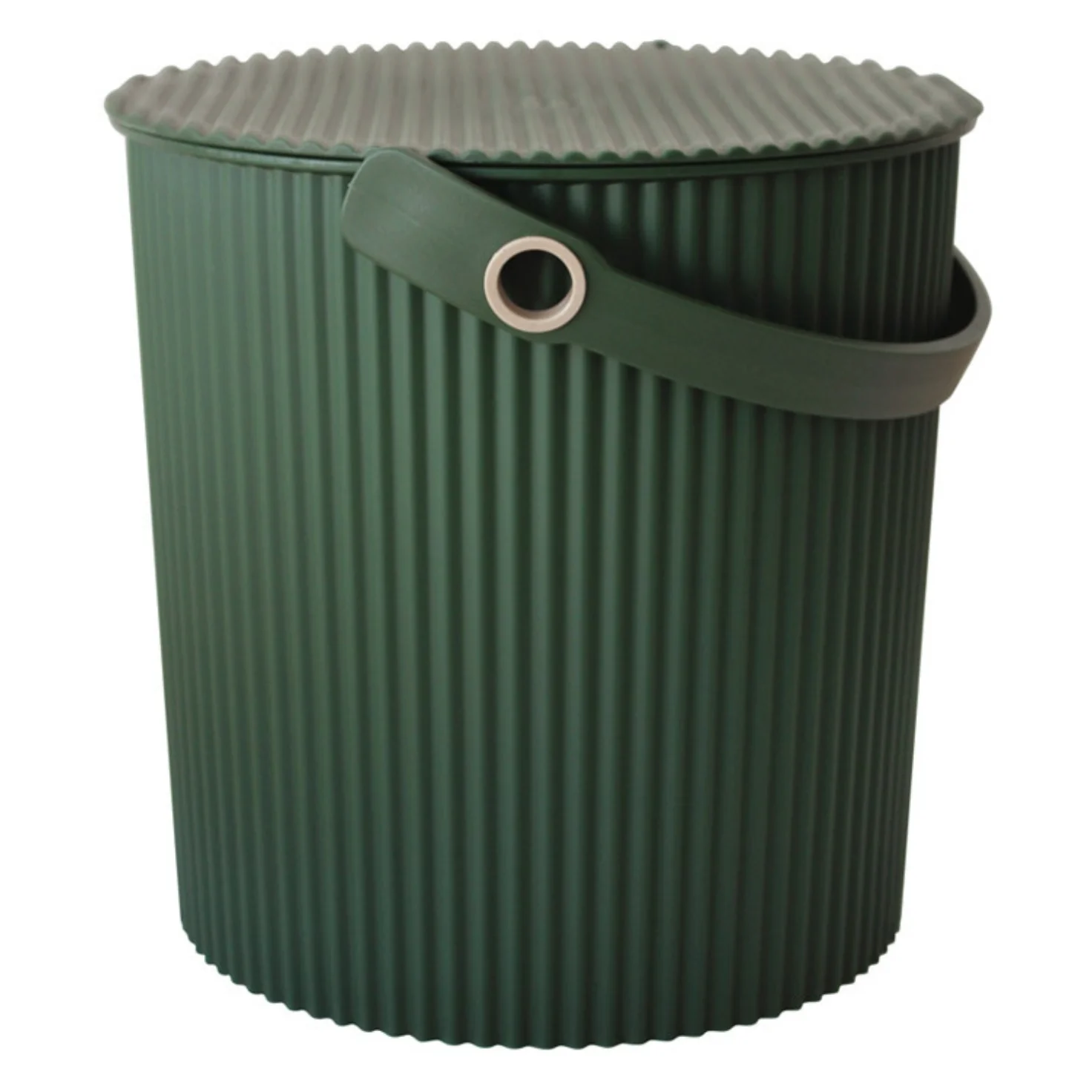 Hachiman Garden Tool Storage Bucket 10L - Dark Green