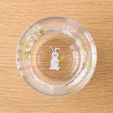 Glass bowl 'Hide & Seek' Rabbit 9.5cm - Image 2