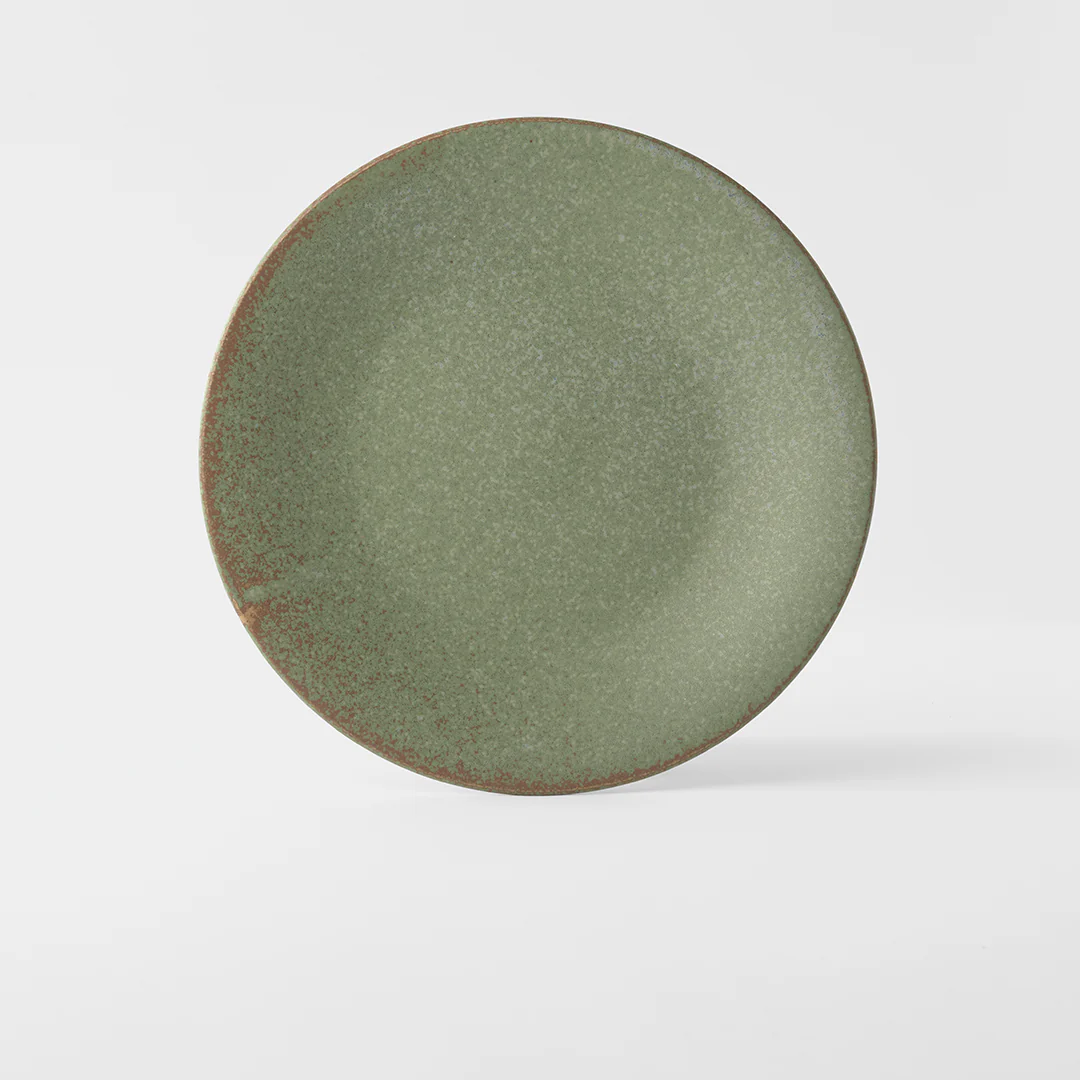 Green Fade Dinner Plate Large 28cm - Image 2