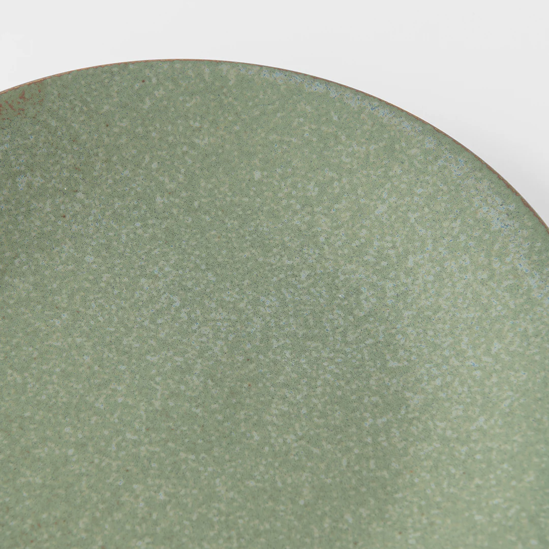 Green Fade Dinner Plate Large 28cm - Image 3