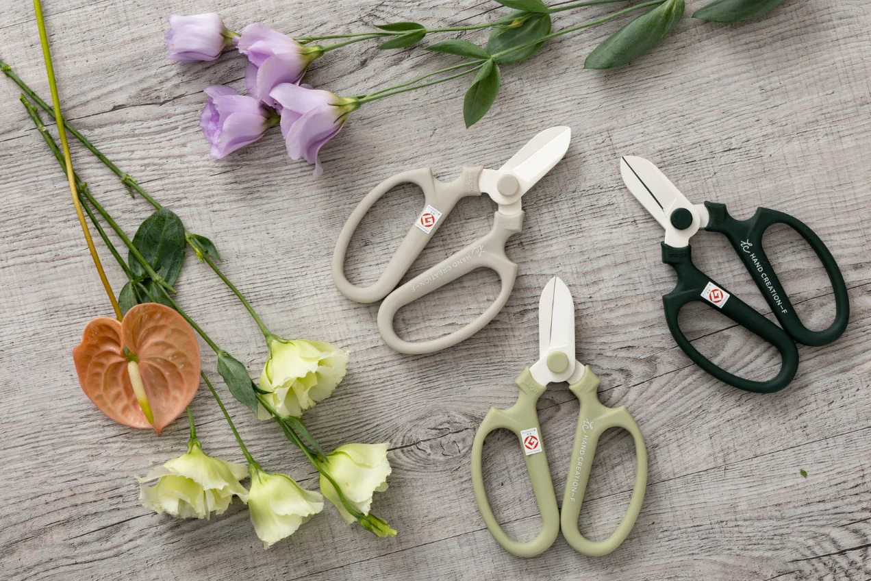 Sakagen F-170 Flower Scissors Pink - Image 10