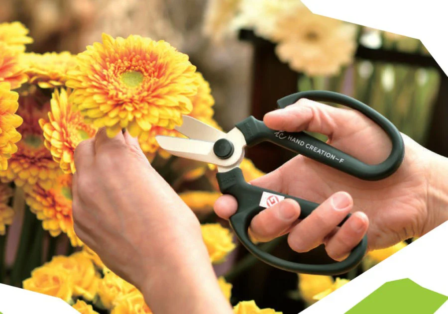 Sakagen F-170 Flower Scissors Pink - Image 9