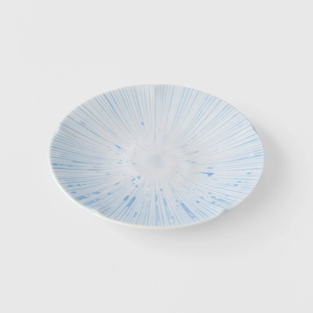 Ice Drift blue small plate 13cm