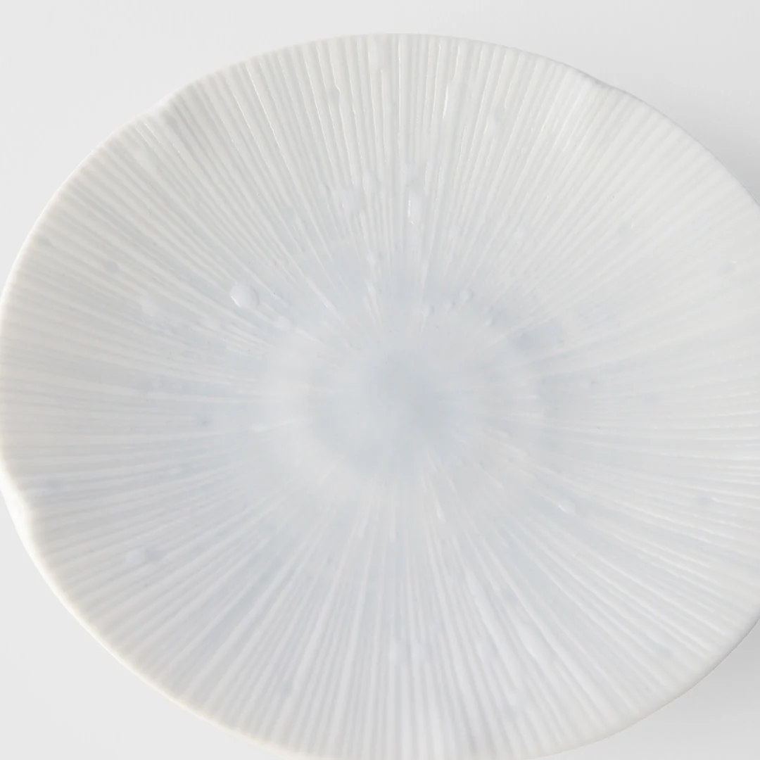 Ice Drift white small plate 13cm