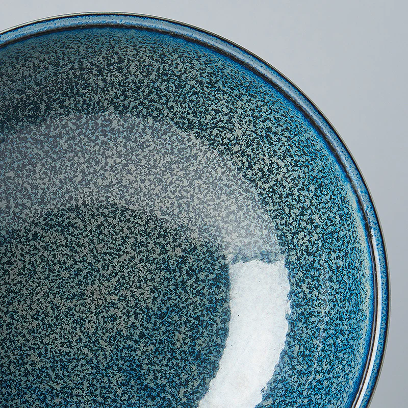Indigo Blue bowl U-shape 21cm - Image 2