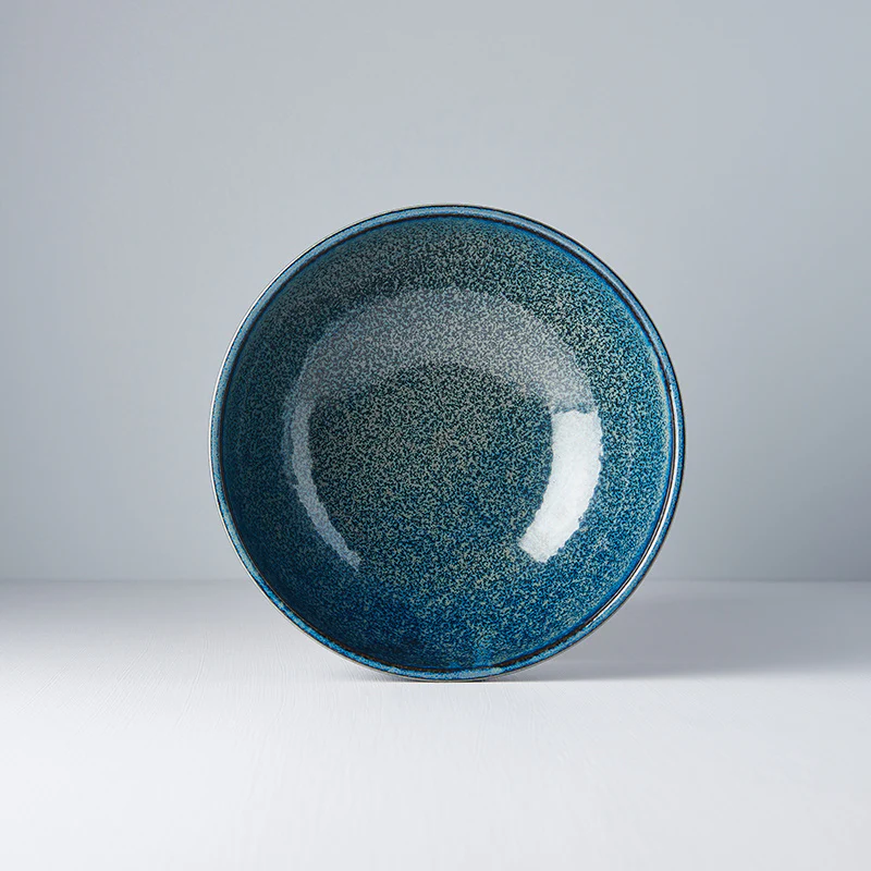 Indigo Blue bowl U-shape 21cm - Image 5