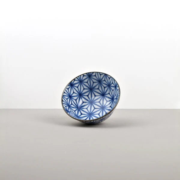 Indigo Starburst Ikat medium bowl 13cm - Image 2