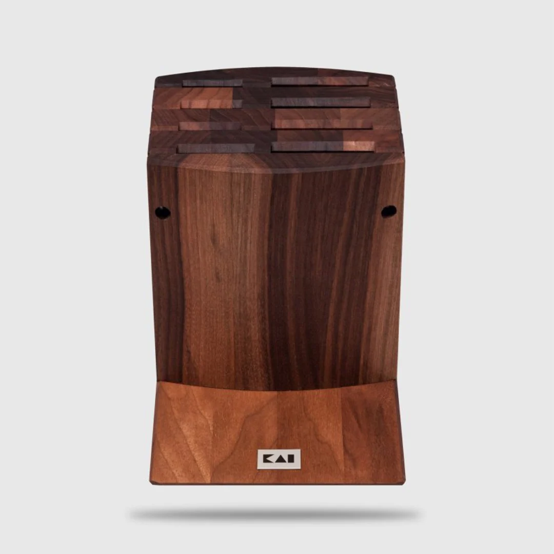 Kai Knife Block Walnut - Image 2