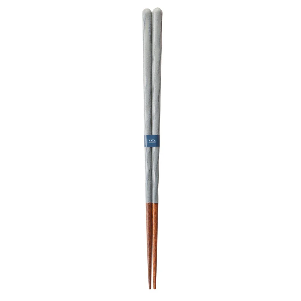 Kawai Kurabi Grey Chopsticks 23cm - Image 2