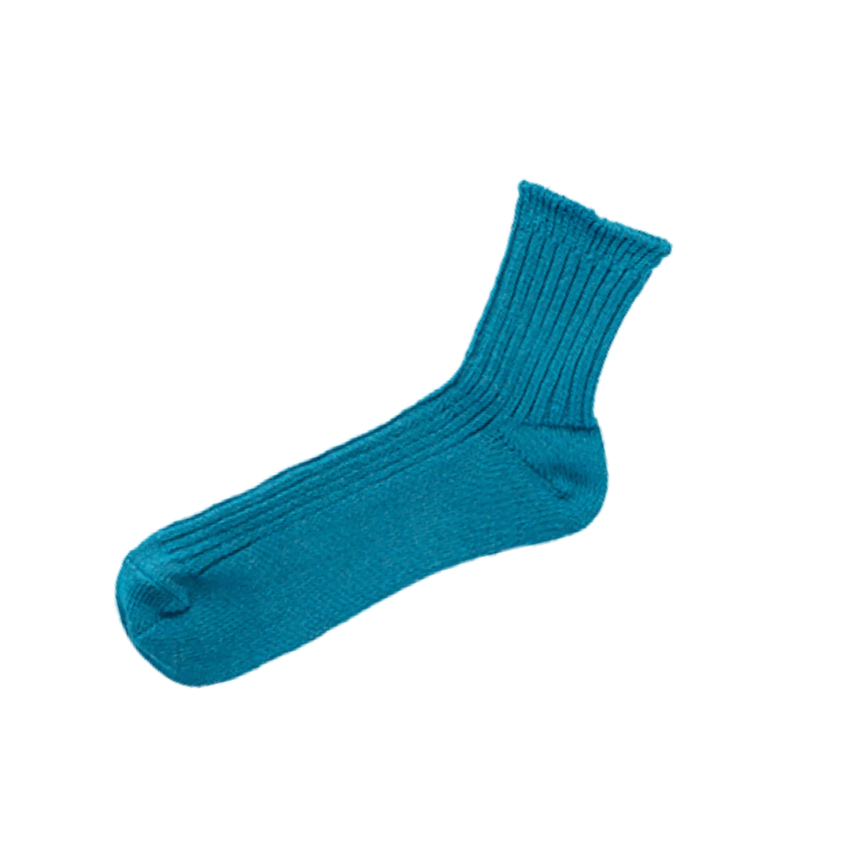 Linen Ribbed Socks - Tenkawa River