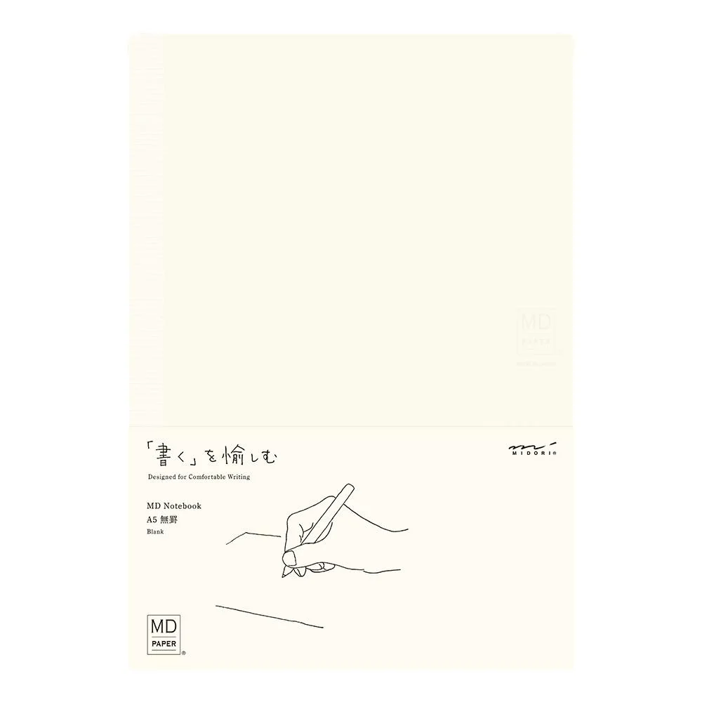 Midori Notebook - A5 Plain