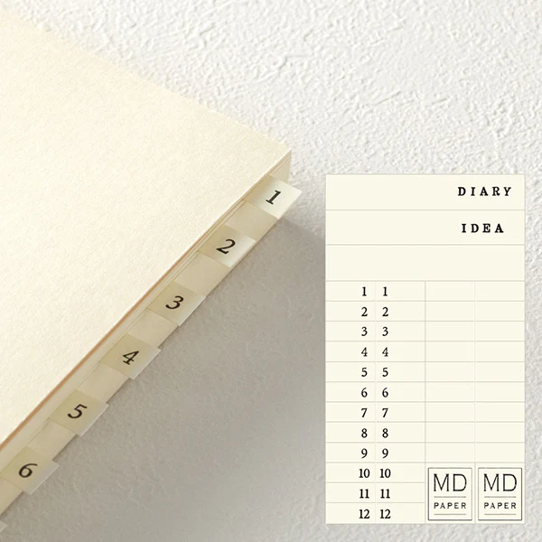 Midori Notebook Journal Codex 1 day 1 page - A5 Plain - Image 2