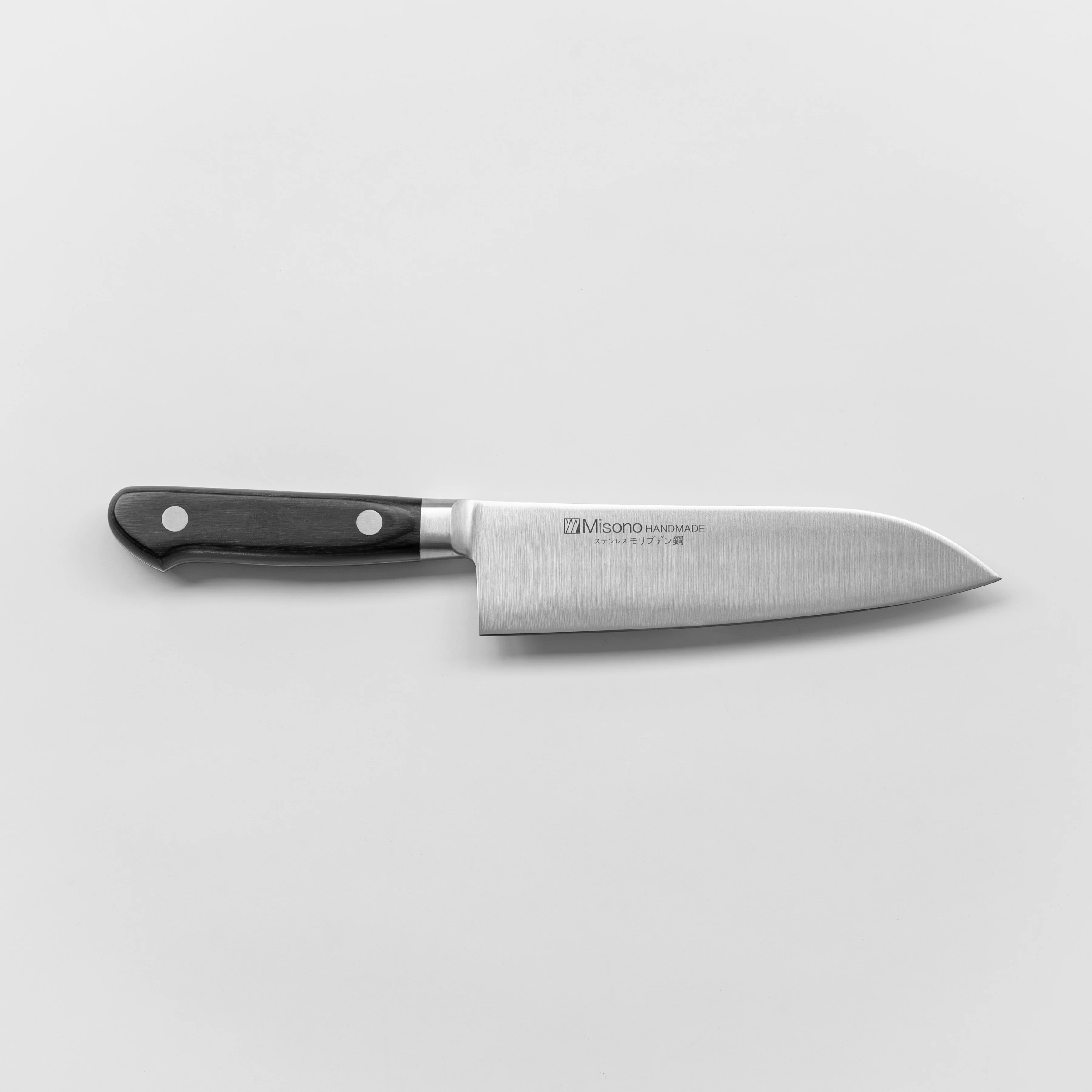 Misono Molybdenum Steel Santoku Knife 16cm - Image 2