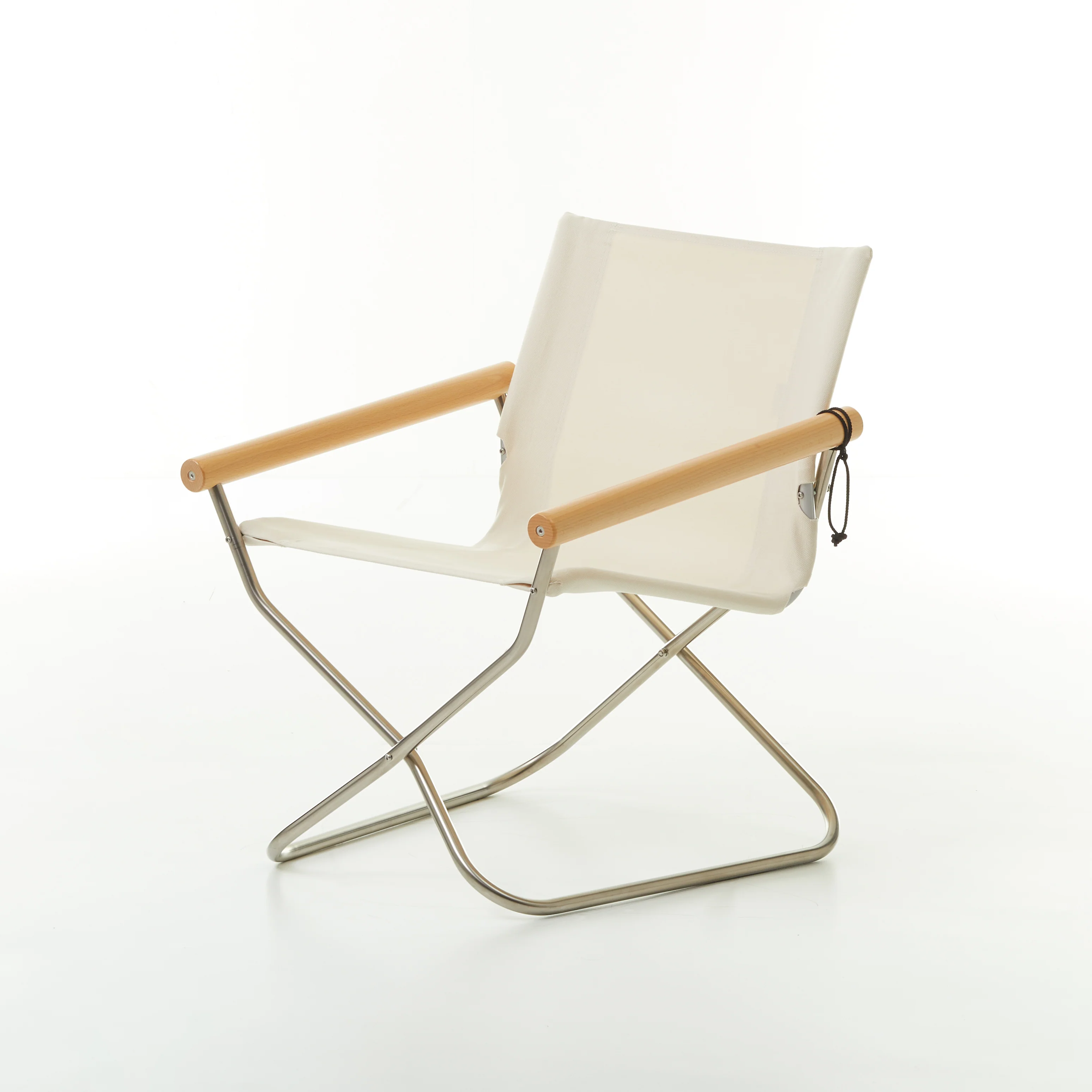 Nychair X 80 Japanese Folding Lounge Chair - Natural White