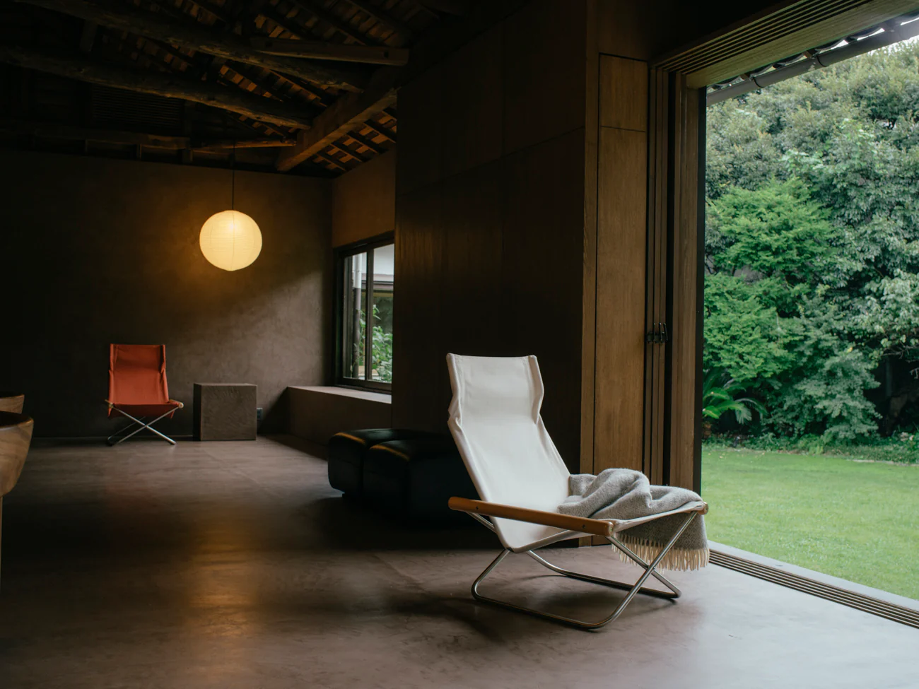 Nychair X Japanese Folding Lounge Chair - Natural White - Image 13