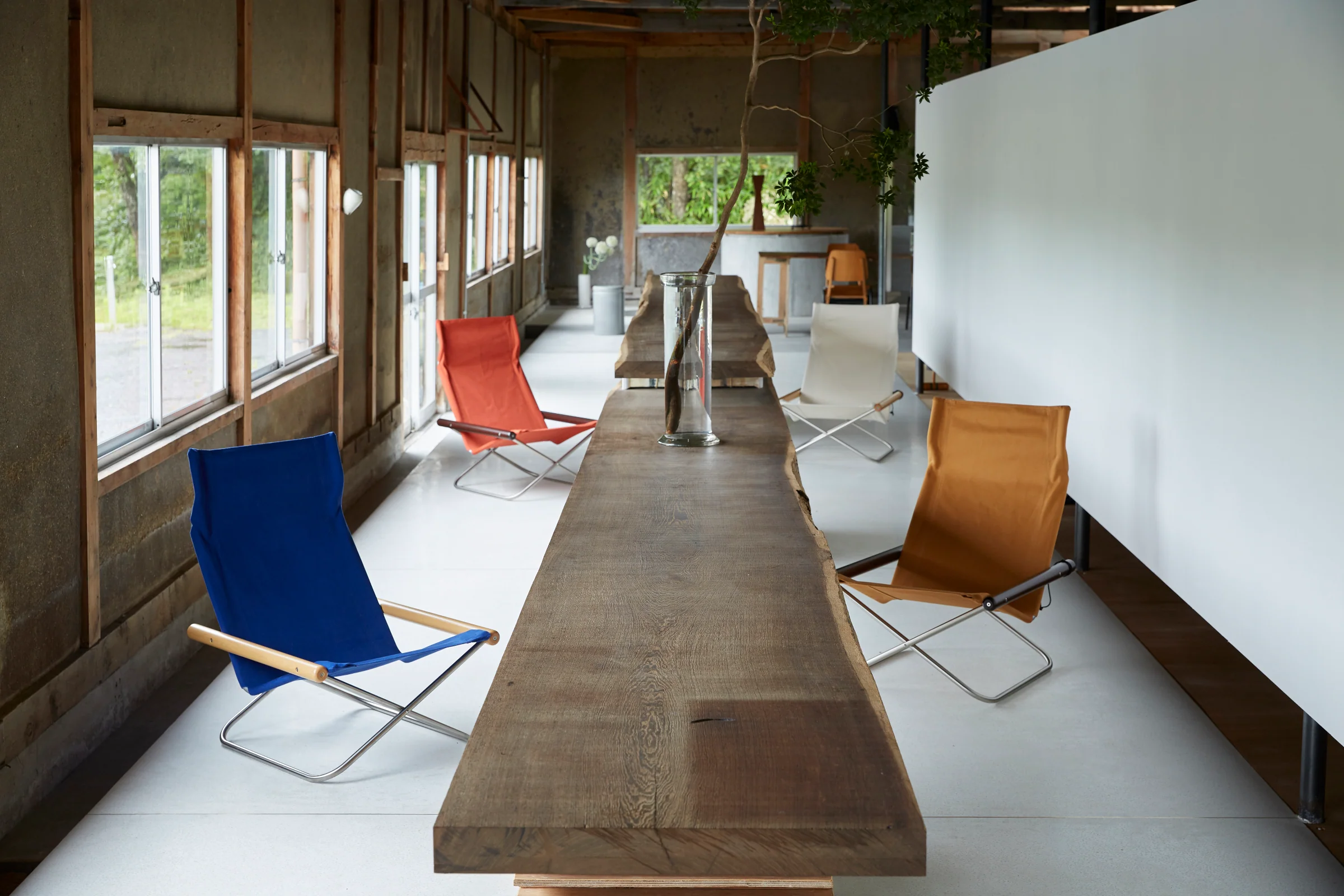 Nychair X Japanese Folding Lounge Chair - Natural White - Image 17