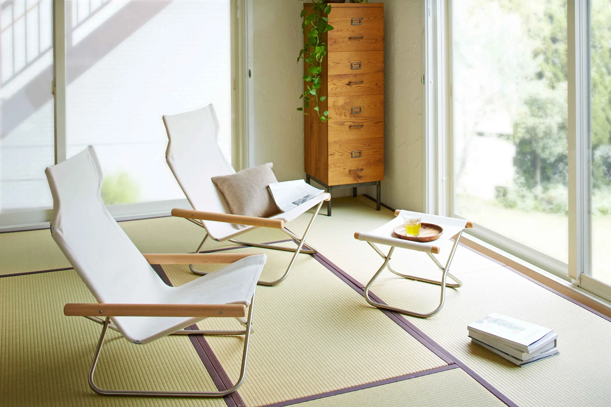Nychair X Japanese Ottoman - Natural Camel - Image 11