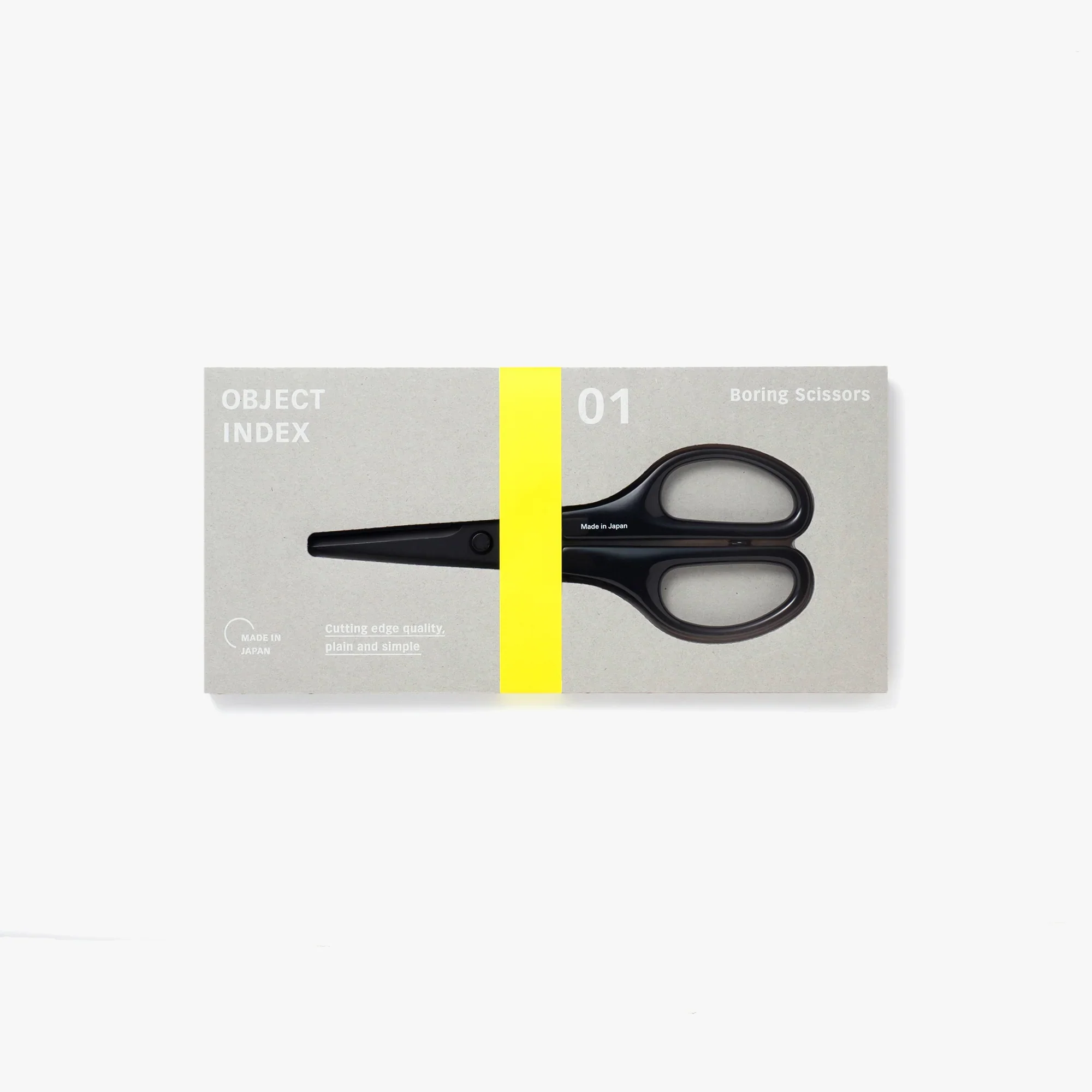 Object Index boring scissors black