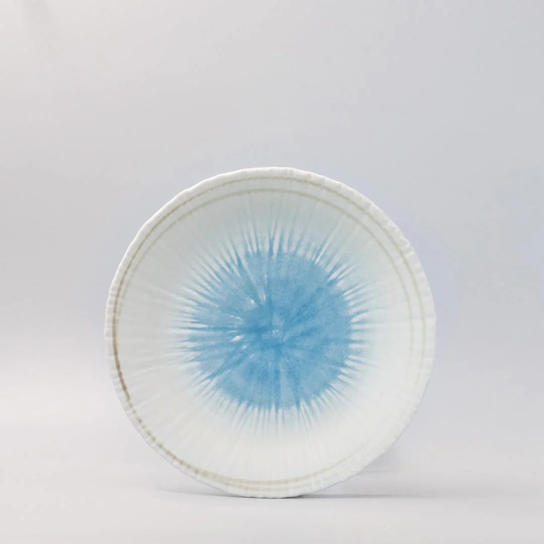 Okinawa Glaze Organic Plate 25cm