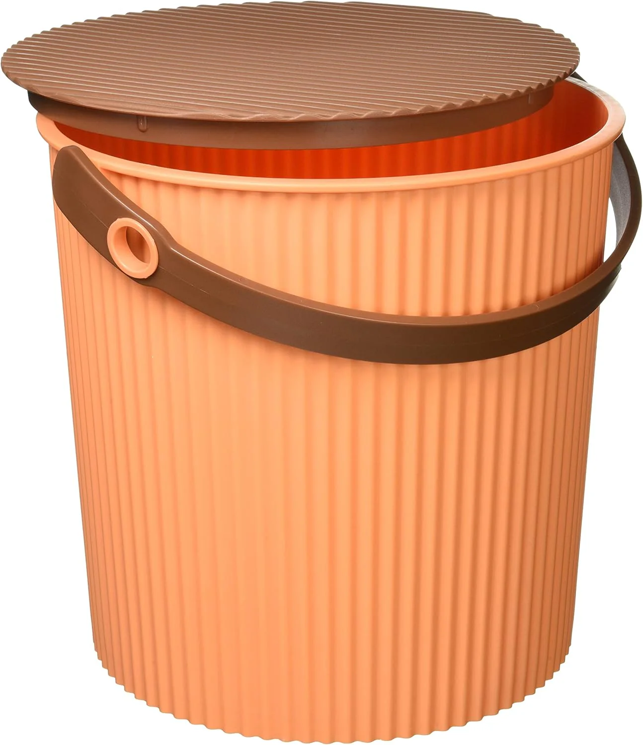 Hachiman Omnioutil L Storage Bucket 10L - Apricot - Image 2