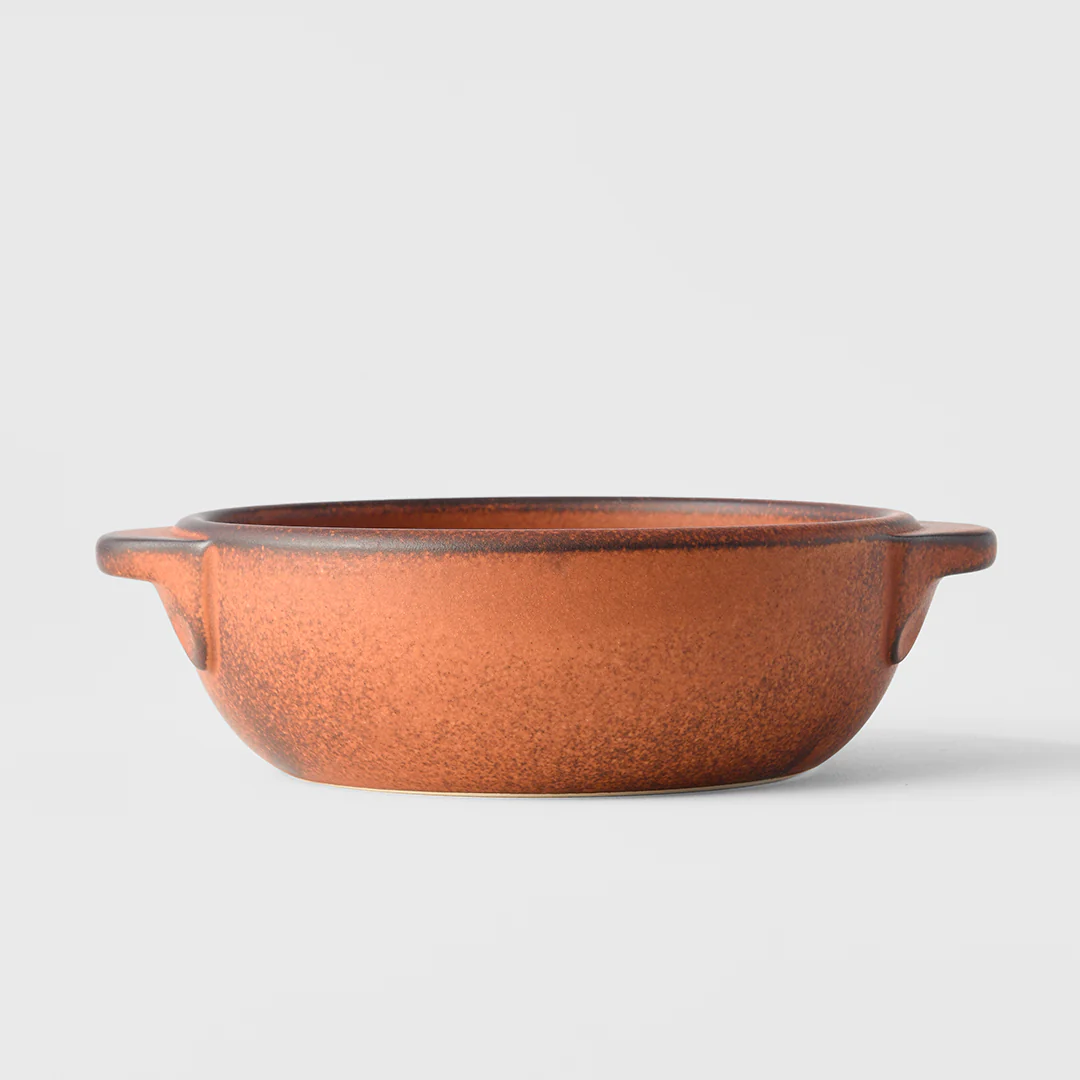 Orange donabe pot 15cm - Image 2