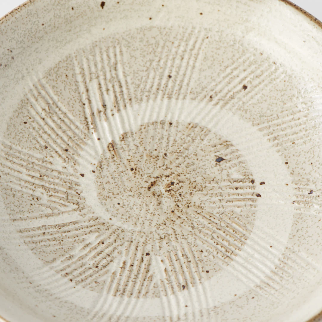 Spiral Sand organic plate 13cm - Image 2