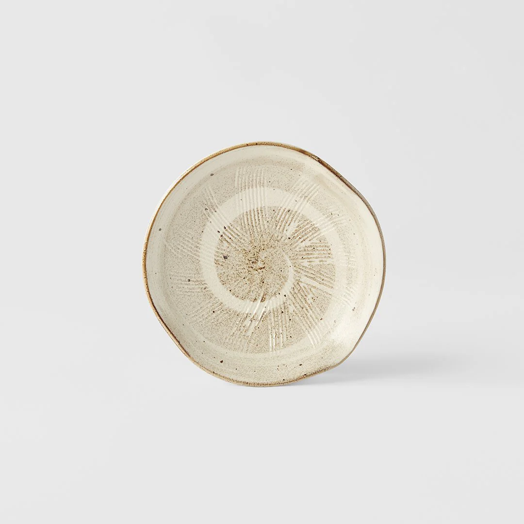 Spiral Sand organic plate 13cm - Image 3