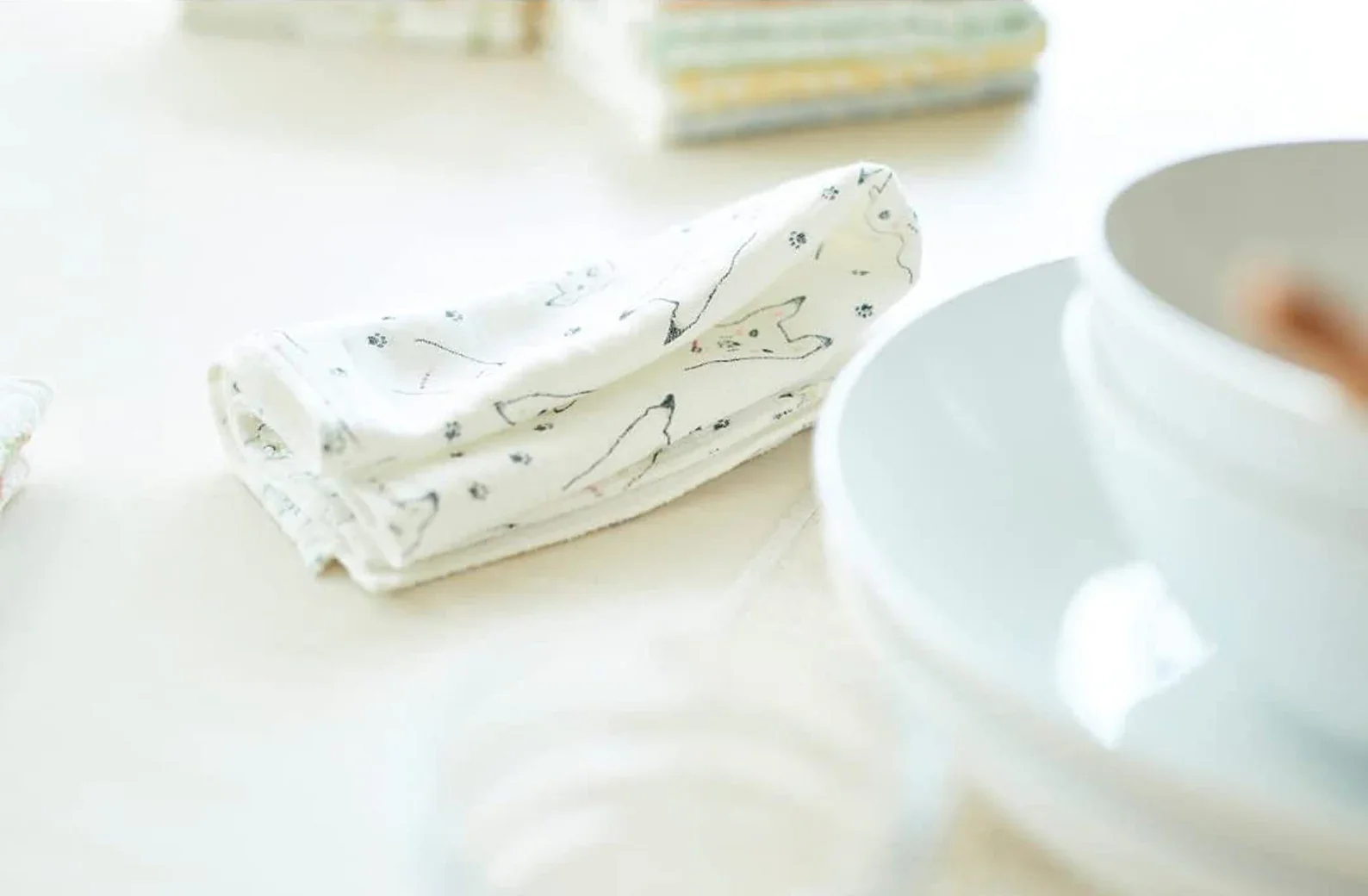 Printed Japanese Dishcloth - Sakura - Image 9
