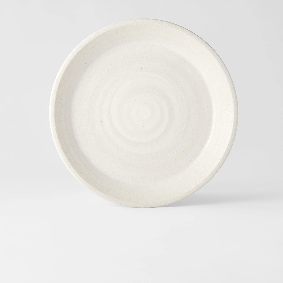 Recycled White Sand high rim 27cm - Image 2