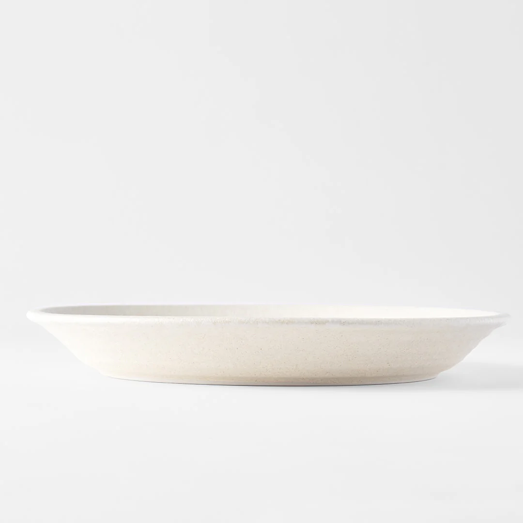 Recycled White Sand high rim 27cm - Image 4