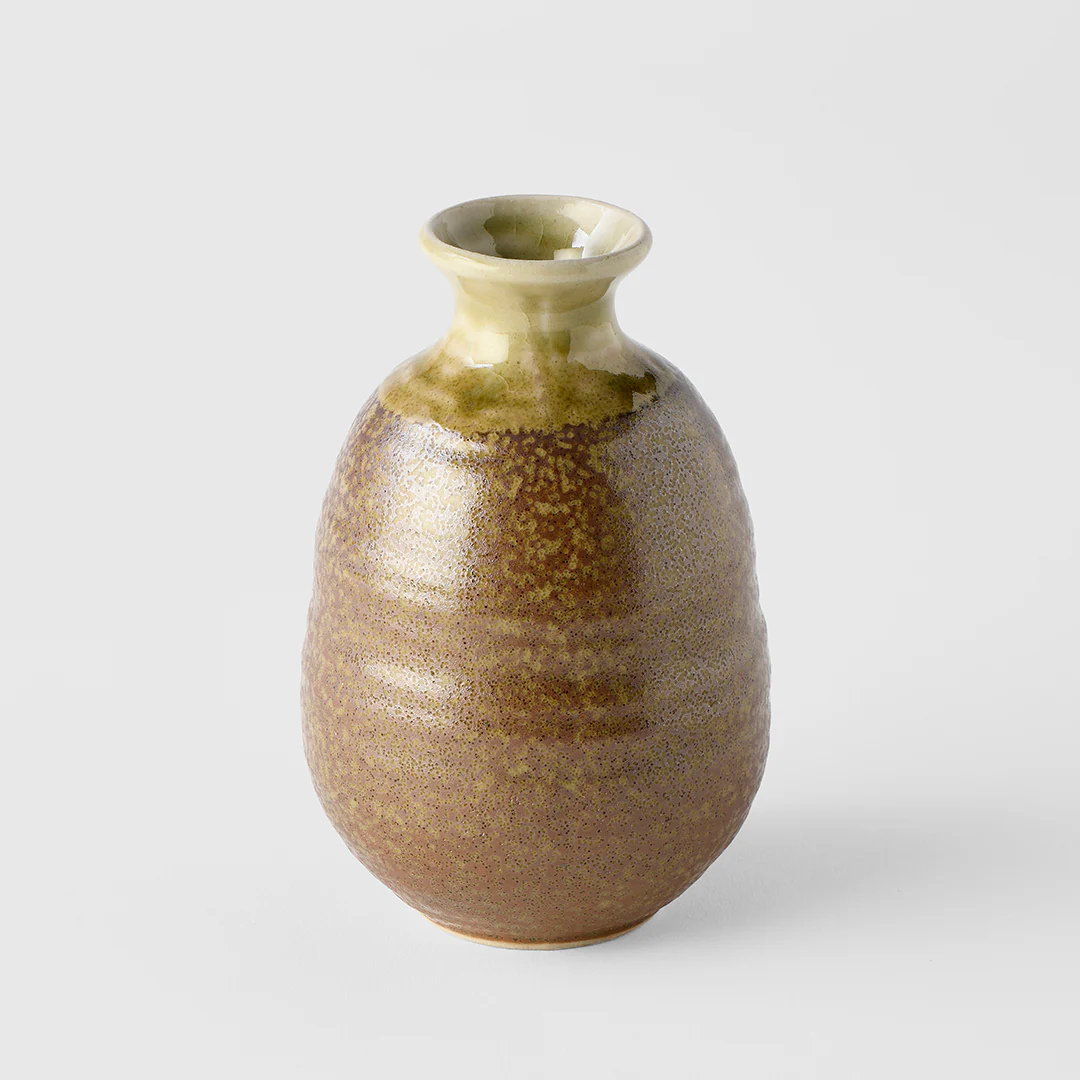 Sake Jug Forest Green Speckle Glaze 280ml - Image 3
