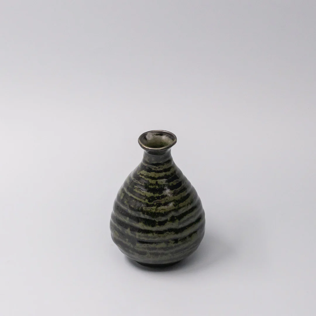 Sake Jug Moss Black 350ml