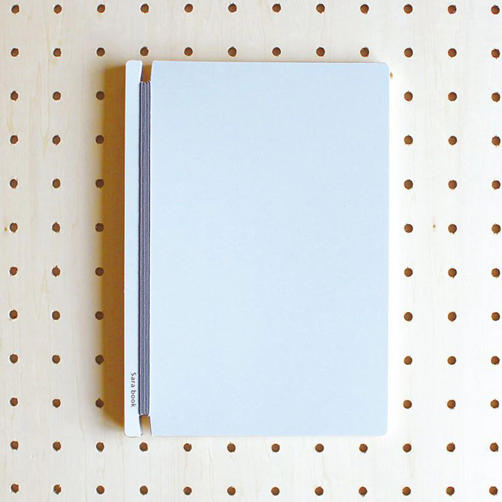 Sara Book Customisable Japanese Design Notebook - White