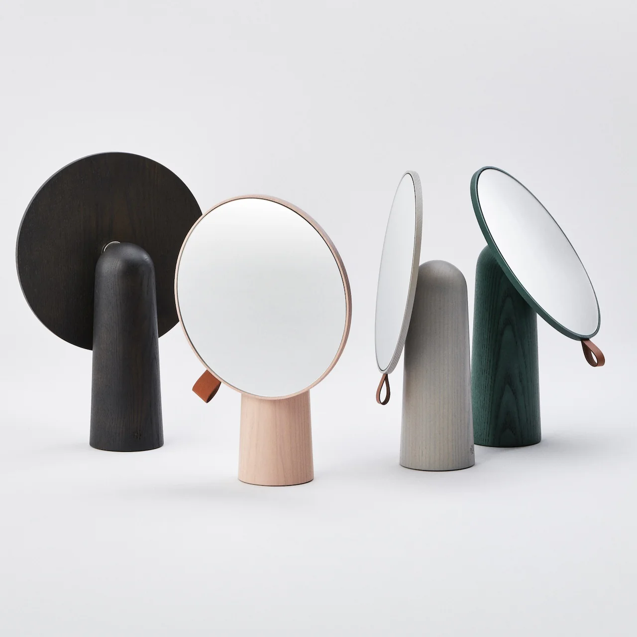 Sasaki Pivot Mirror Pale Pink - Image 2