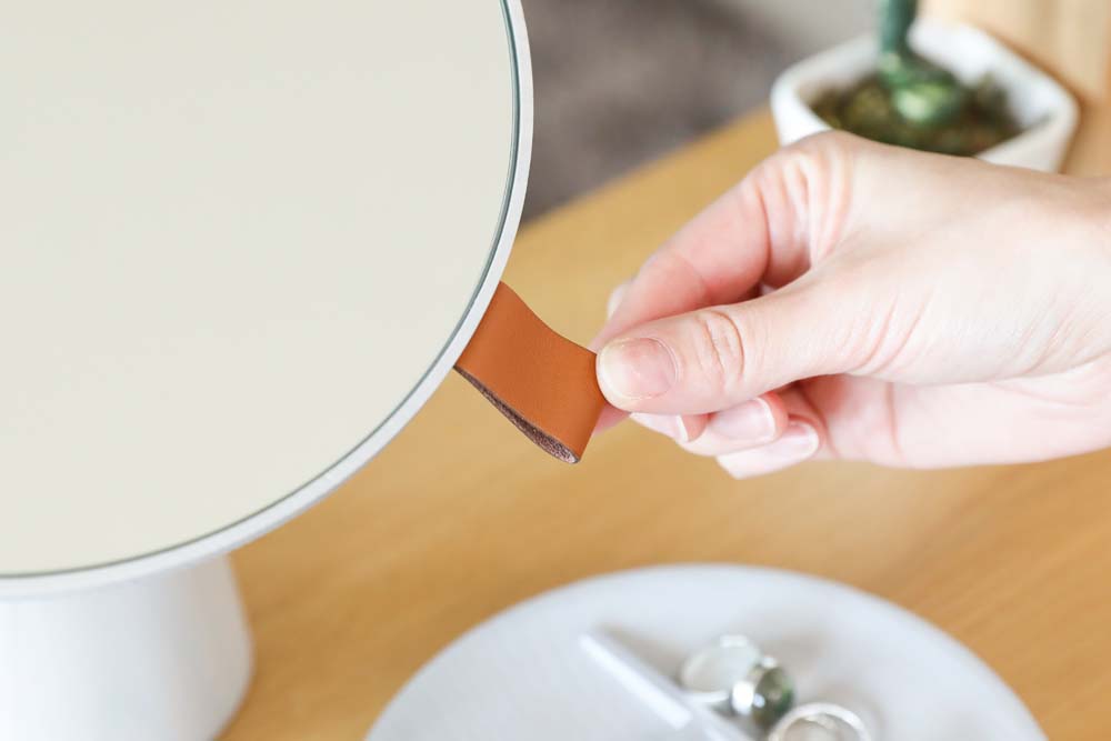 Sasaki Pivot Mirror Pale Pink - Image 7