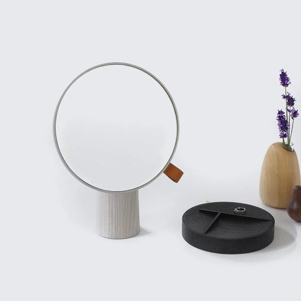 Sasaki Pivot Mirror Light grey