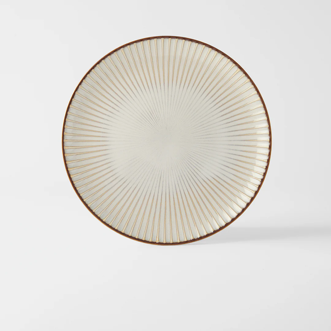 Sendan Shiro dinner plate 23cm