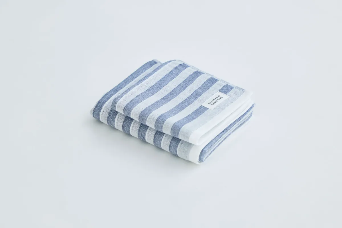 Marushin Shima Towel Single Stripe - Shadow
