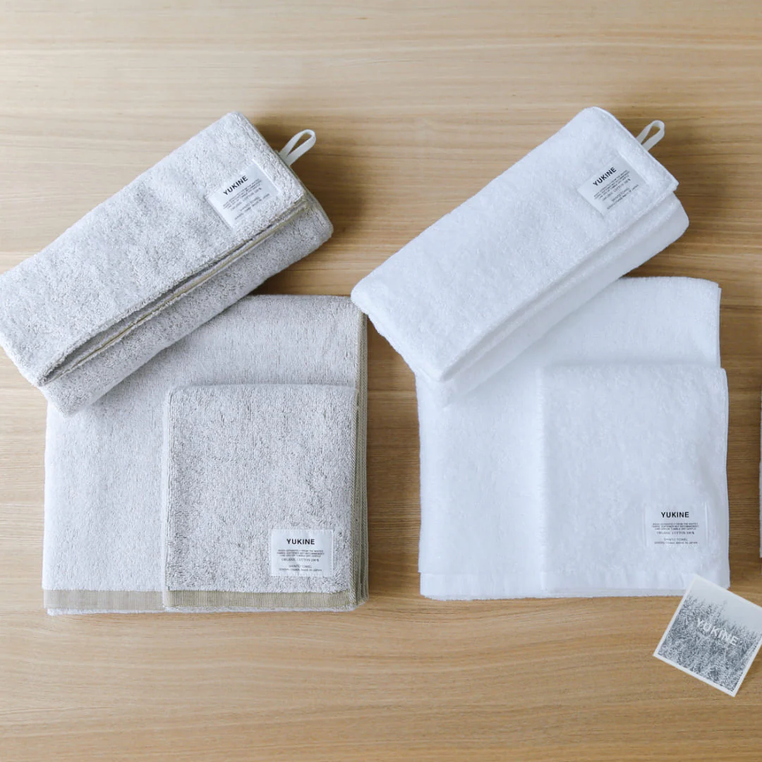 Shinto Yukine bath towel grey - 60 x 120cm - Image 7