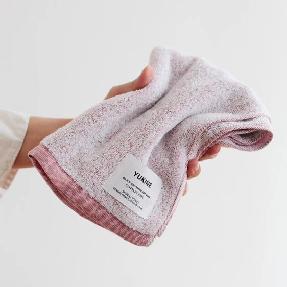 Shinto Yukine face and hand towel white - 33 x 82cm - Image 4